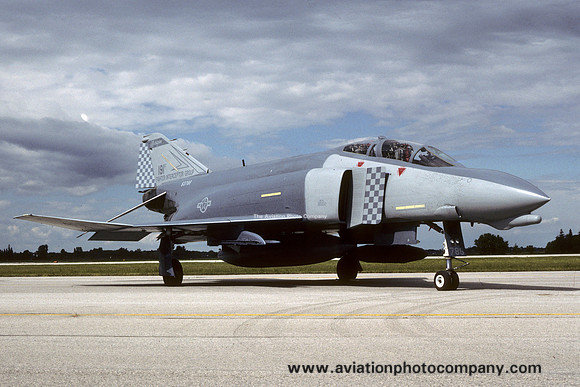 USAF Michigan Air National Guard 171st Fighter Interceptor Squadron McDonnell F-4D Phantom 65-0788 (1988)