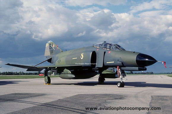 USAF 4th Tactical Fighter Wing 334th Tactical Fighter Squadron McDonnell F-4E Phantom 73-1168/SJ (1988)