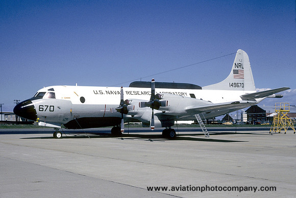 US Naval Research Laboratory Lockheed RP-3A Orion 149670 (1988)