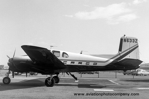 Carco Airlines Beech Twin Bonanza N633Z (1967)