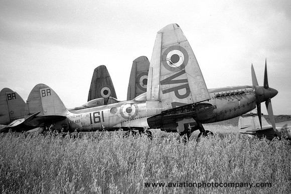 Royal Navy 1833 Squadron Supermarine Seafire PR.47 VP485/BR161 (1956)