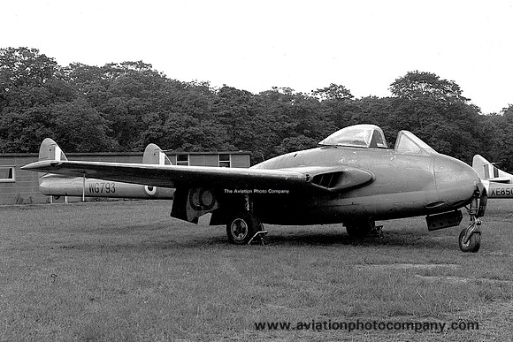 RAF 4 Flying Training School De Havilland Vampire FB.5 WG793