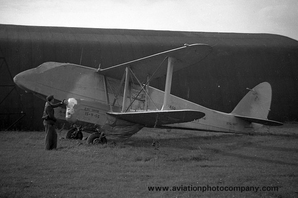 Royal Navy De Havilland Dominie C.2 NF850 at Stretton (1956)