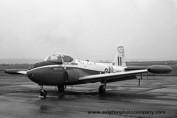 RAF College Hunting Jet Provost T.4 XP583/87 (1970)