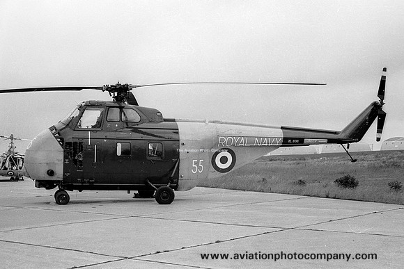Royal Navy 705 Squadron Westland Whirlwind HAS.7 XL836/55 (1968)