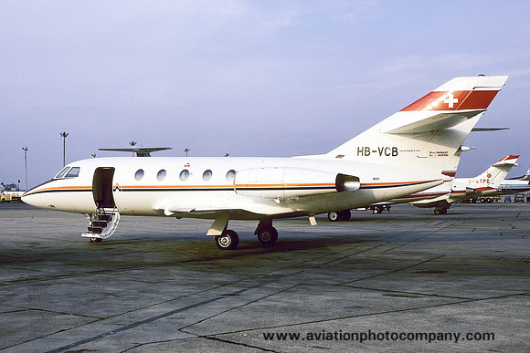 Optiplast Holding AG Dassault Falcon 20C HB-VCB