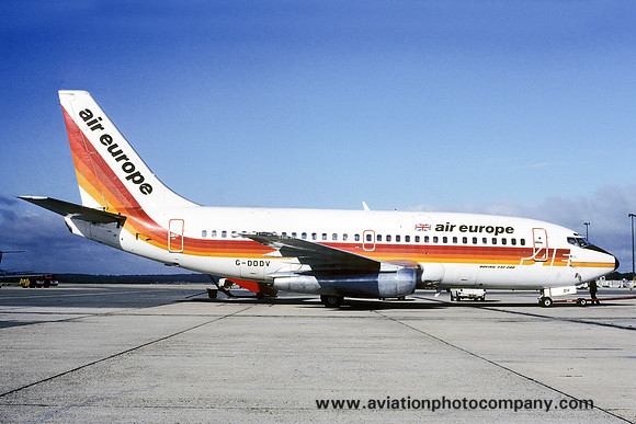 Air Europe Boeing 737-2S3(A) G-DDDV (1984)