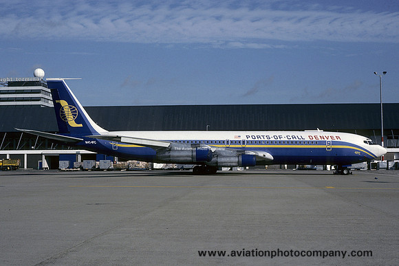 Ports of Call Denver Boeing 707-321B N454PC (1985)