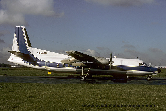 Fokker F-27-500 Friendship N4560Z (1985)