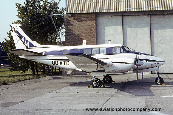ATA Beech Queen Air 80 OO-ATA