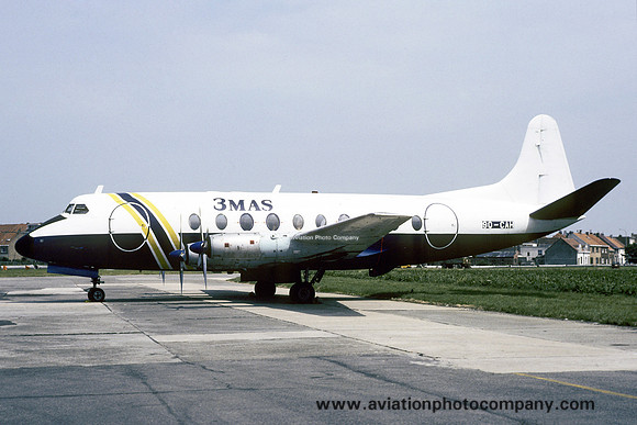 MMM Aero Services Vickers Viscount 9Q_CAH (1985)