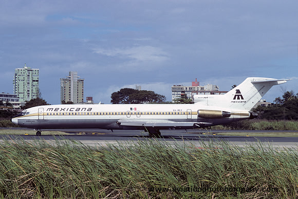 Mexicana Boeing 727-264(A) XA-MEZ (1986)