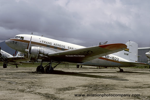 Trans Aereos San Miguel Douglas C-47A CP-1622 (1986)