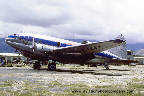 Aerominas Curtiss C-46 Commando CP-1268 (1986)