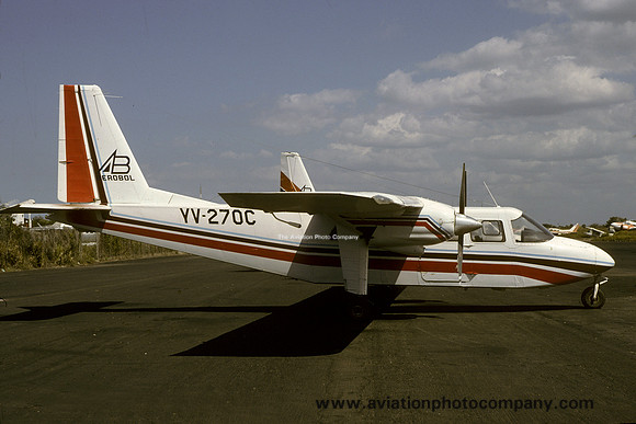 Aerobol Britten Norman BN-2 Islander YV-270C (1986)