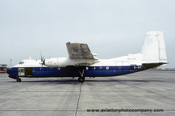 Ex Malaysian Air Force Handley Page Herald G-BEYJ