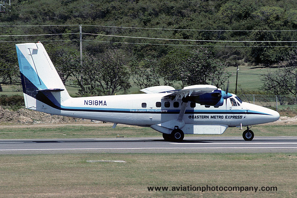 Eastern Metro Express DHC-6-300 Twin Otter N918MA (1986)