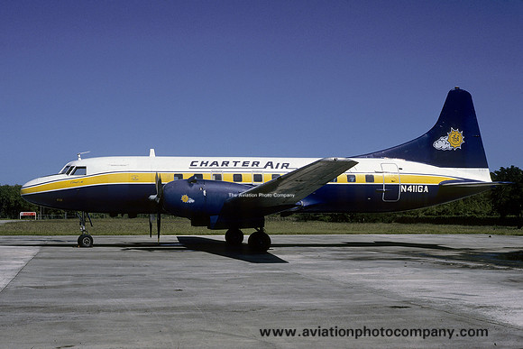 Charter Air Convair 440 N411GA (1986)
