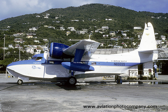 Virgin Islands Seaplane Shuttle Grumman Mallard N655SS (1986)