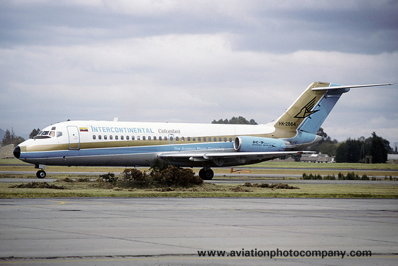 Intercontinental Colombia Douglas DC-9-15 HK-2864 (1986)