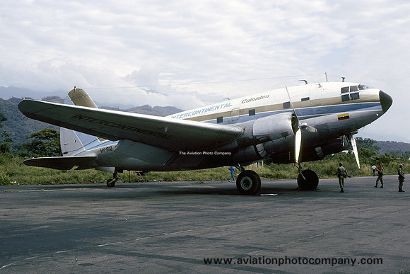 Intercontinental Colombia Curtiss C-46D Commando HK-812 (1986)