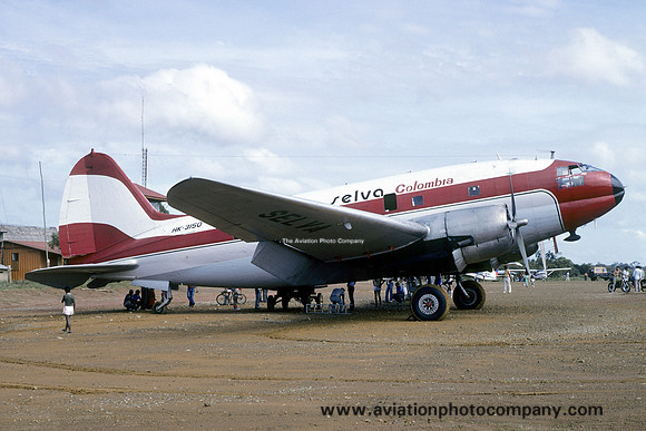 Selva Colombia Curtiss C-46D Commando HK-3150 (1986)