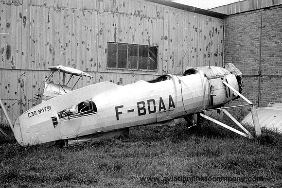 Cierva C.30 F-BDAA stored at St Cyr