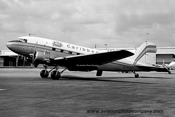 Air Caribbean Douglas DC-3A N285SE (1979)