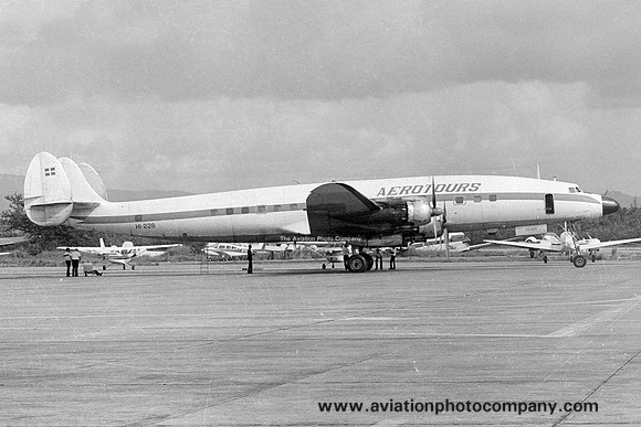 Aerotours Lockheed L-1049 Super Constellation HI-228 (1979)