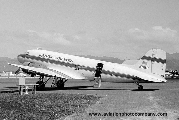 Kahili Airlines Douglas C-47A N96H (1979)