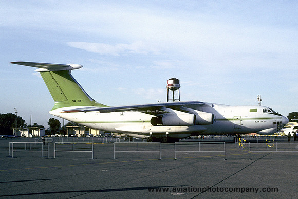 Libyan Air Force Ilyushin Il-76TD 5A-DRT at LAVEX Mitiga (2007)
