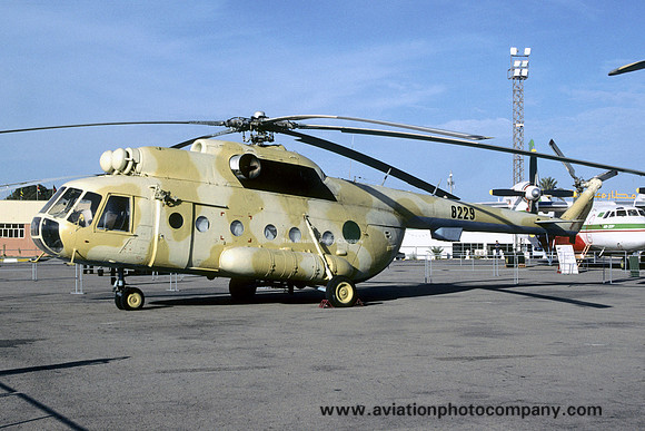 Libyan Air Force Mil Mi-8T 8229 at LAVEX Mitiga (2007)