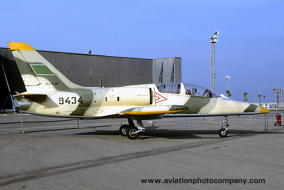 Libyan Air Force Aero L-39 9434 at LAVEX Mitiga (2007)