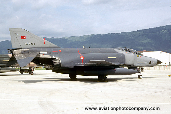 Turkish Air Force 113 Filo McDonnell RF-4E Phantom 69-7458 (2007)
