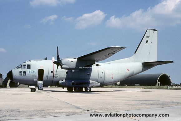 Italian Air Force RSV Aeritalia G.222 MM62146/RS-45 (2007)