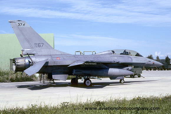 Italian Air Force 37 Stormo GD F-16B Fighting Falcon MM7267 (2007)