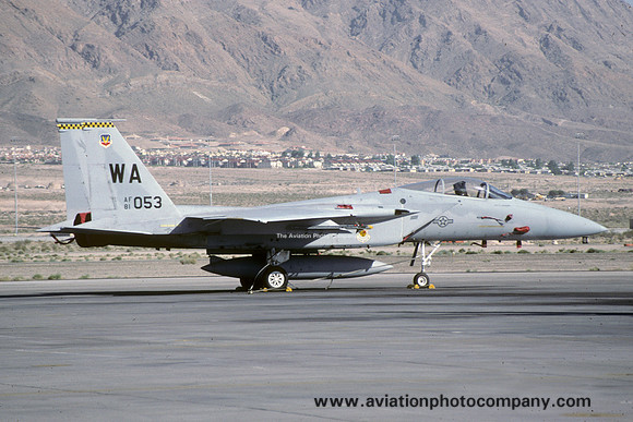 USAF Fighter Weapons School McDonnell Douglas F-15C Eagle 81-0053/WA (1991)