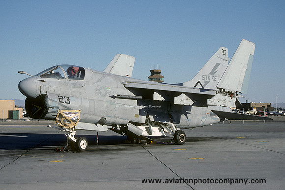US Navy Naval Strike Warfare Center LTV A-7E Corsair 156847/23 (1991)