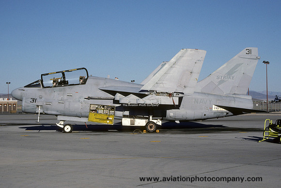 US Navy Naval Strike Warfare Center LTV TA-7C Corsair 156767/31 (1991)