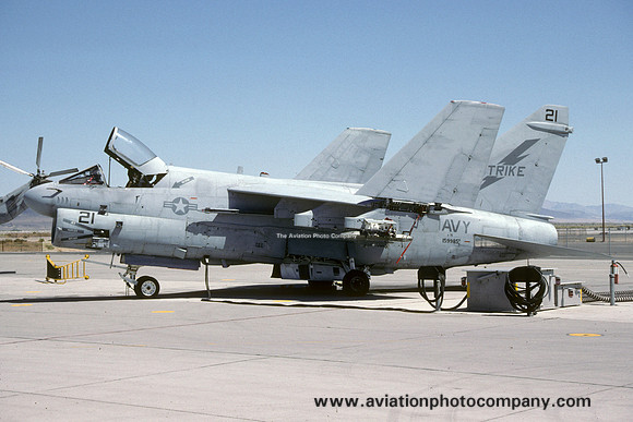 US Navy Naval Strike Warfare Center LTV A-7E Corsair 159985/21 (1991)
