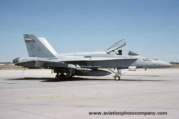 US Navy VFA-125 McDonnell Douglas F/A-18C Hornet 164034/NJ-510 (1991)