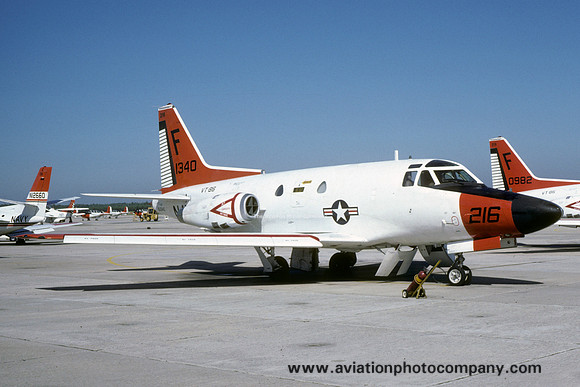 US Navy VT-86 North American T-39D Sabreliner 151340/F-216 (1985)