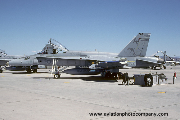 US Navy VFA-203 McDonnell Douglas F/A-18A Hornet 161949/AF-304 (1991)