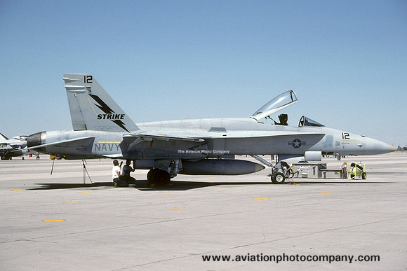 US Navy Naval Strike Warfare Center McDonnell Douglas F/A-18A Hornet 161728/12 (1991)