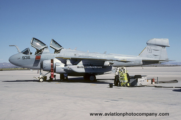 US Navy VAQ-129 Grumman EA-6B Prowler 160791/NJ-936 (1991)