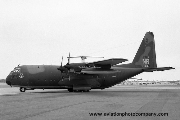 USAF AFRes 327th Tactical Airlift Squadron Lockheed C-130A Hercules 54-0633 (1975)