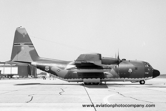USAF 316th Tactical Airlift Wing Lockheed C-130E Hercules 63-3782 (1975)