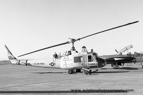 USAF 37th Aerospace Rescue and Recovery Squadron Det 5 Bell UH-1F 65-7918 (1975)