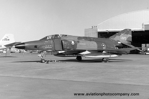 USAF Nebraska Air National Guard 173rd Tactical Reconnaissance Squadron McDonnell RF-4C Phantom 65-0920 (1975)