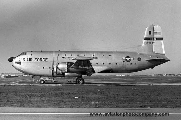 USAF 1608th Air Transport Wing Douglas C-124C Globemaster 52-1063 (1963)